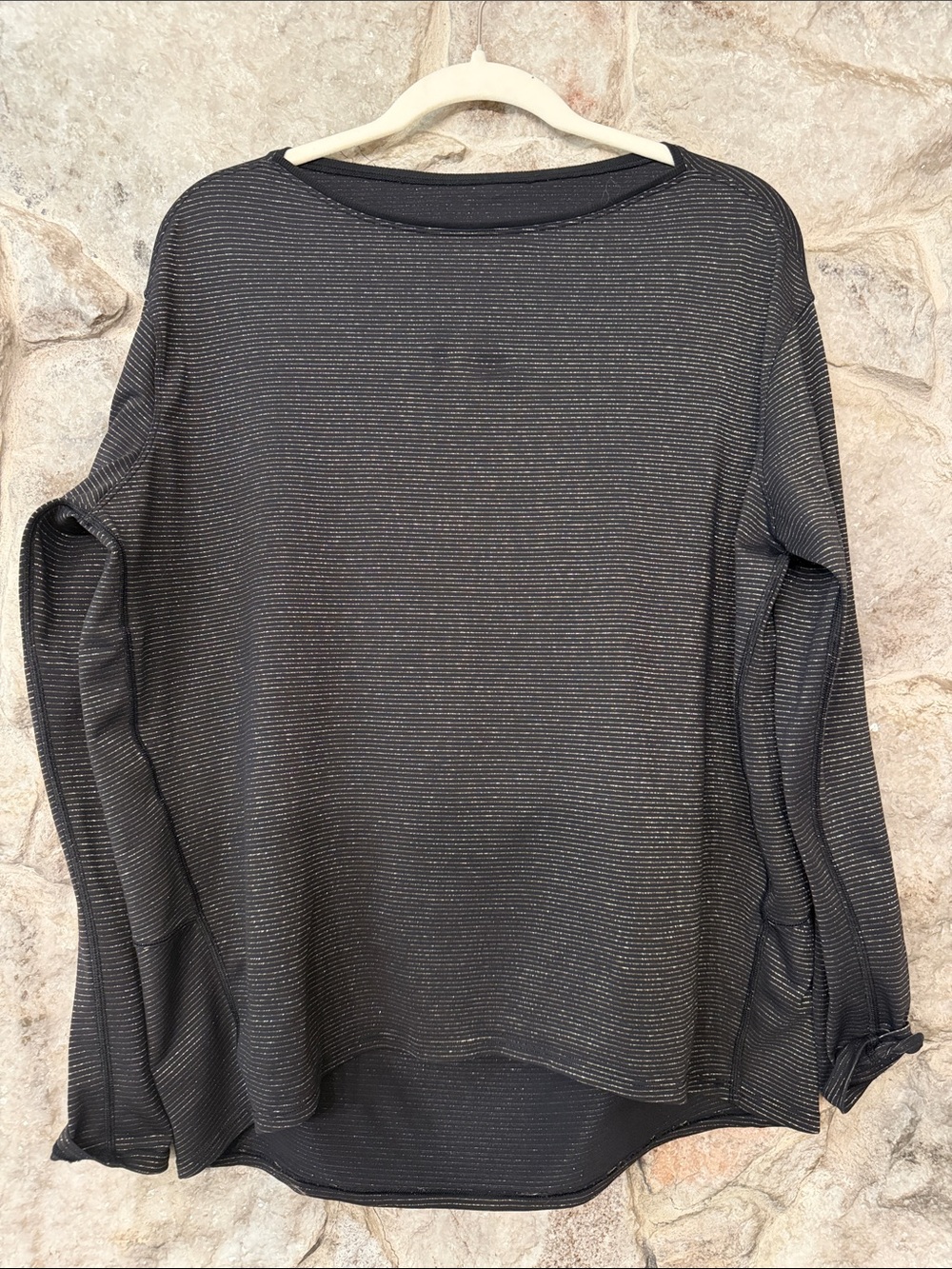 lululemon athletica Black Long Sleeve Tee